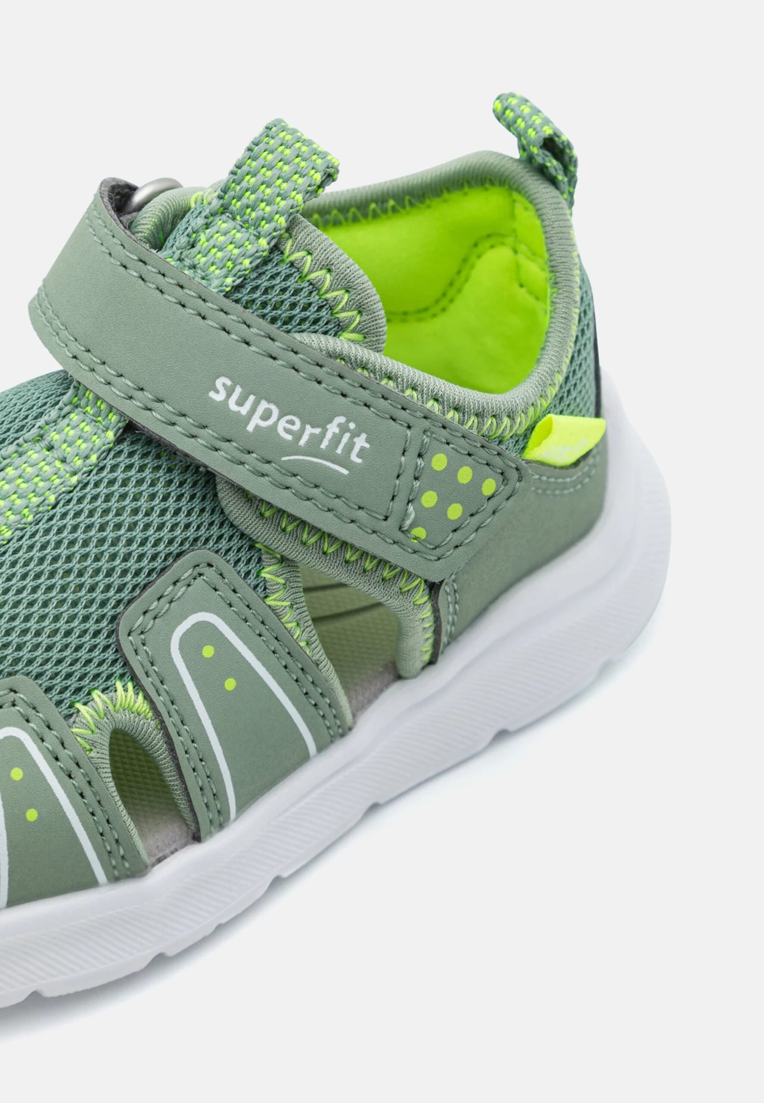 Superfit Wave Unisex - Ballerina'S Met Enkelbandjes - Hellgrün/Gelb 8 Superfit Wave Unisex - Ballerina'S Met Enkelbandjes - Hellgrün/Gelb - Afbeelding 6