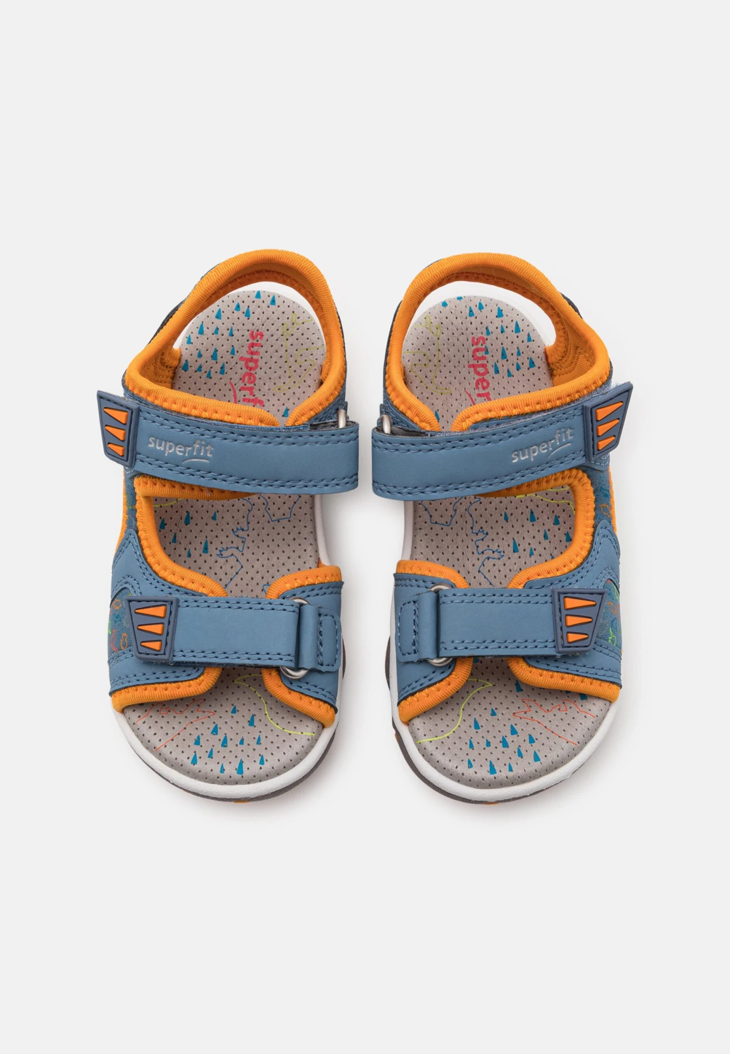 Superfit Mike 3.0 - Outdoorsandalen - Blau/Orange 6 Superfit Mike 3.0 - Outdoorsandalen - Blau/Orange - Afbeelding 4