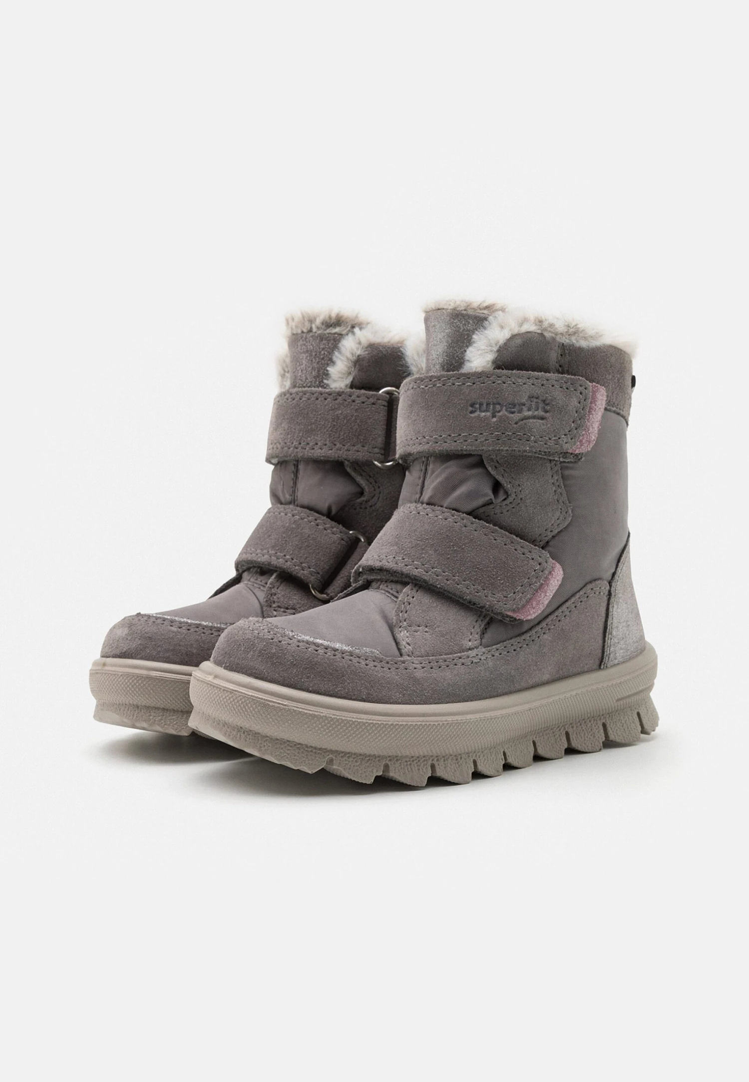 Superfit Flavia - Snowboots- Grau/Pink 4 Superfit Flavia - Snowboots- Grau/Pink - Afbeelding 2