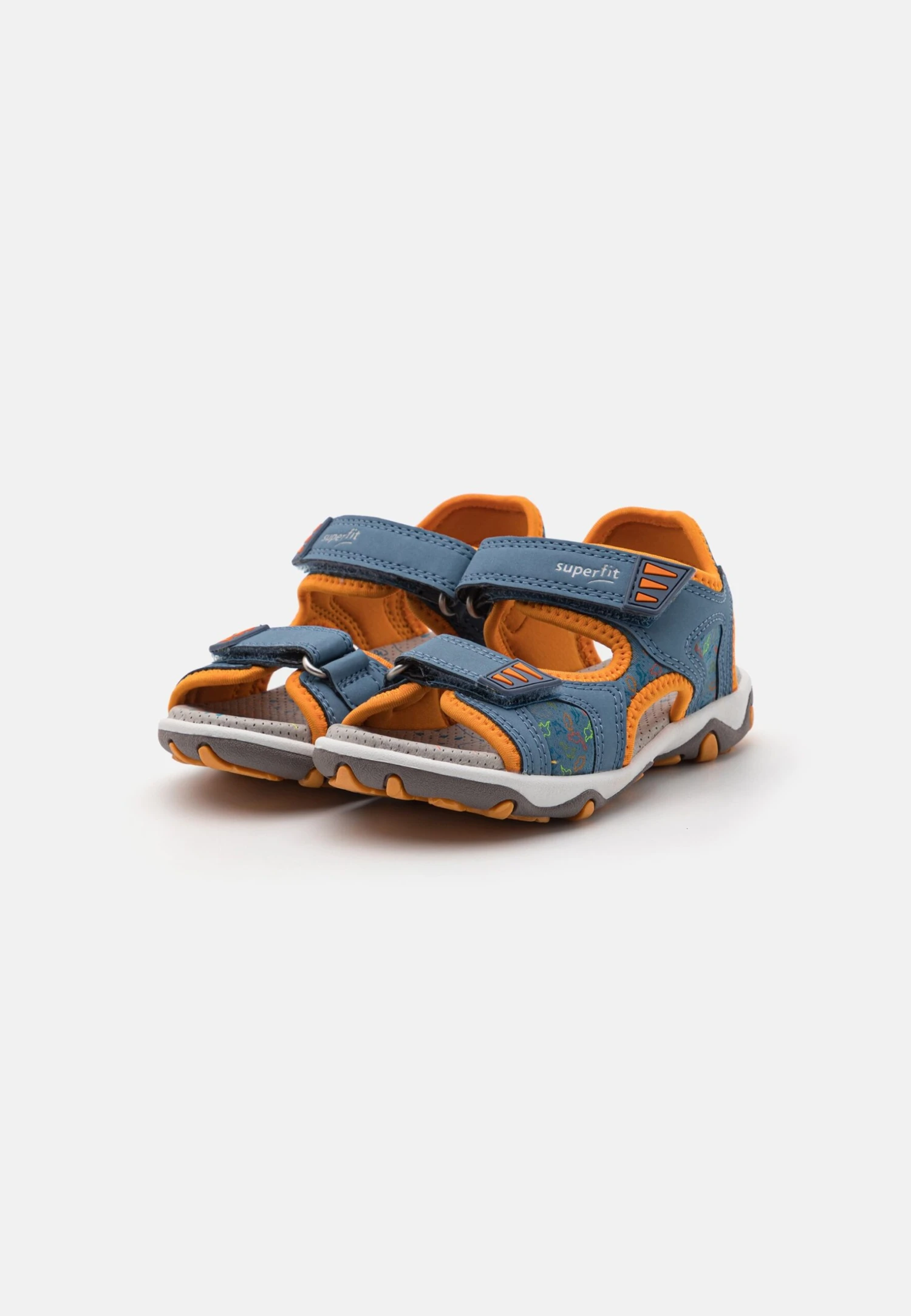 Superfit Mike 3.0 - Outdoorsandalen - Blau/Orange 4 Superfit Mike 3.0 - Outdoorsandalen - Blau/Orange - Afbeelding 2