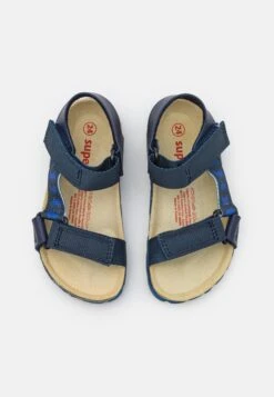 Superfit Fussbettpantoffel Unisex- Sandalen - Blau 11 Superfit Fussbettpantoffel Unisex- Sandalen - Blau -Superfit 32644d9042bb40b3913fbd00076aceb5
