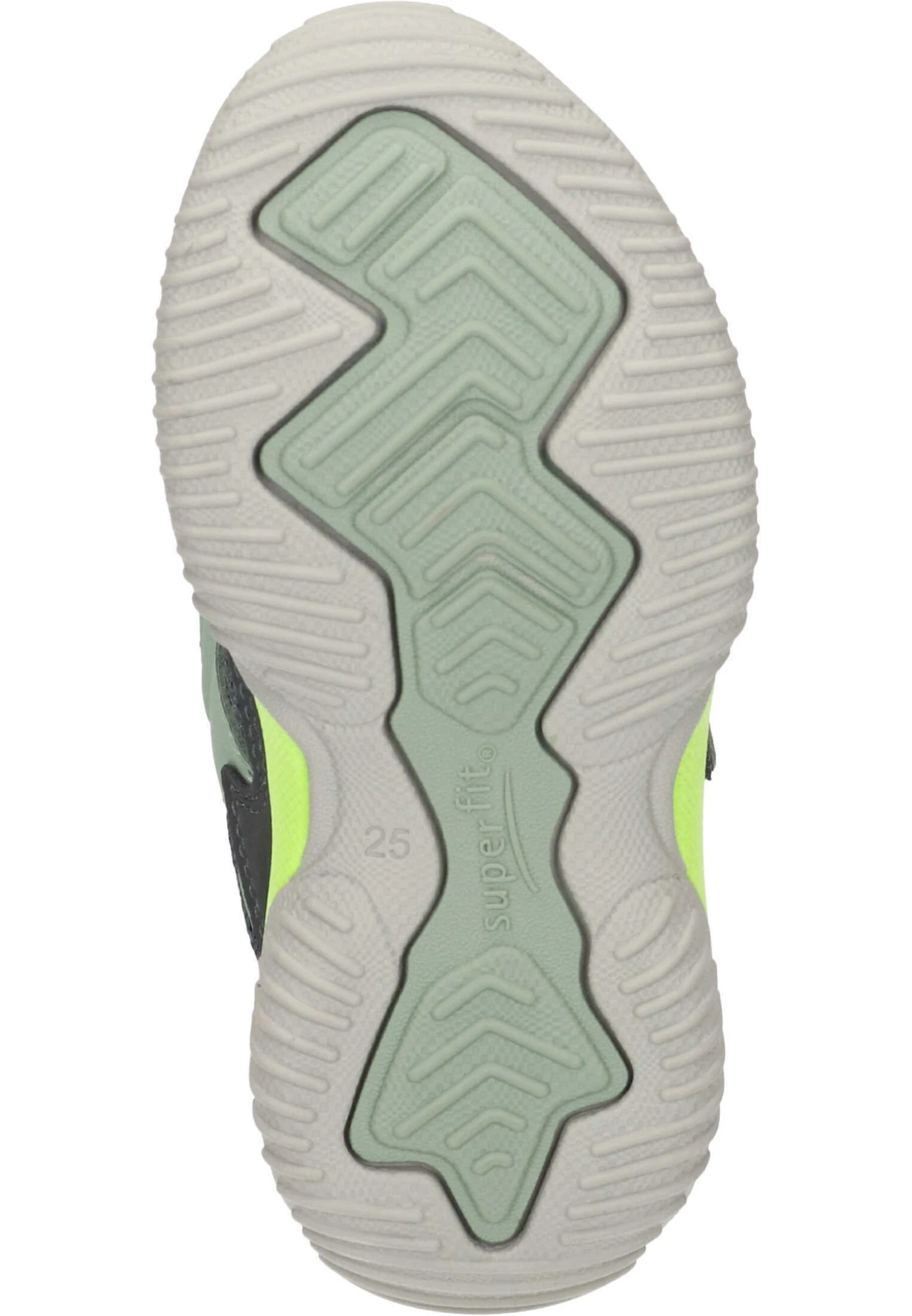 Superfit Klettschuhe Storm - Sneakers Laag - Grau Gelb 5 Superfit Klettschuhe Storm - Sneakers Laag - Grau Gelb - Afbeelding 4