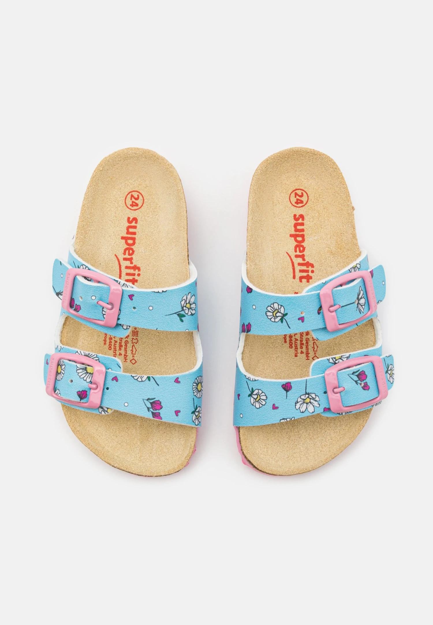 Superfit Fussbettpantoffel - Pantoffels - Hellblau/Mehrfarbig 6 Superfit Fussbettpantoffel - Pantoffels - Hellblau/Mehrfarbig - Afbeelding 4