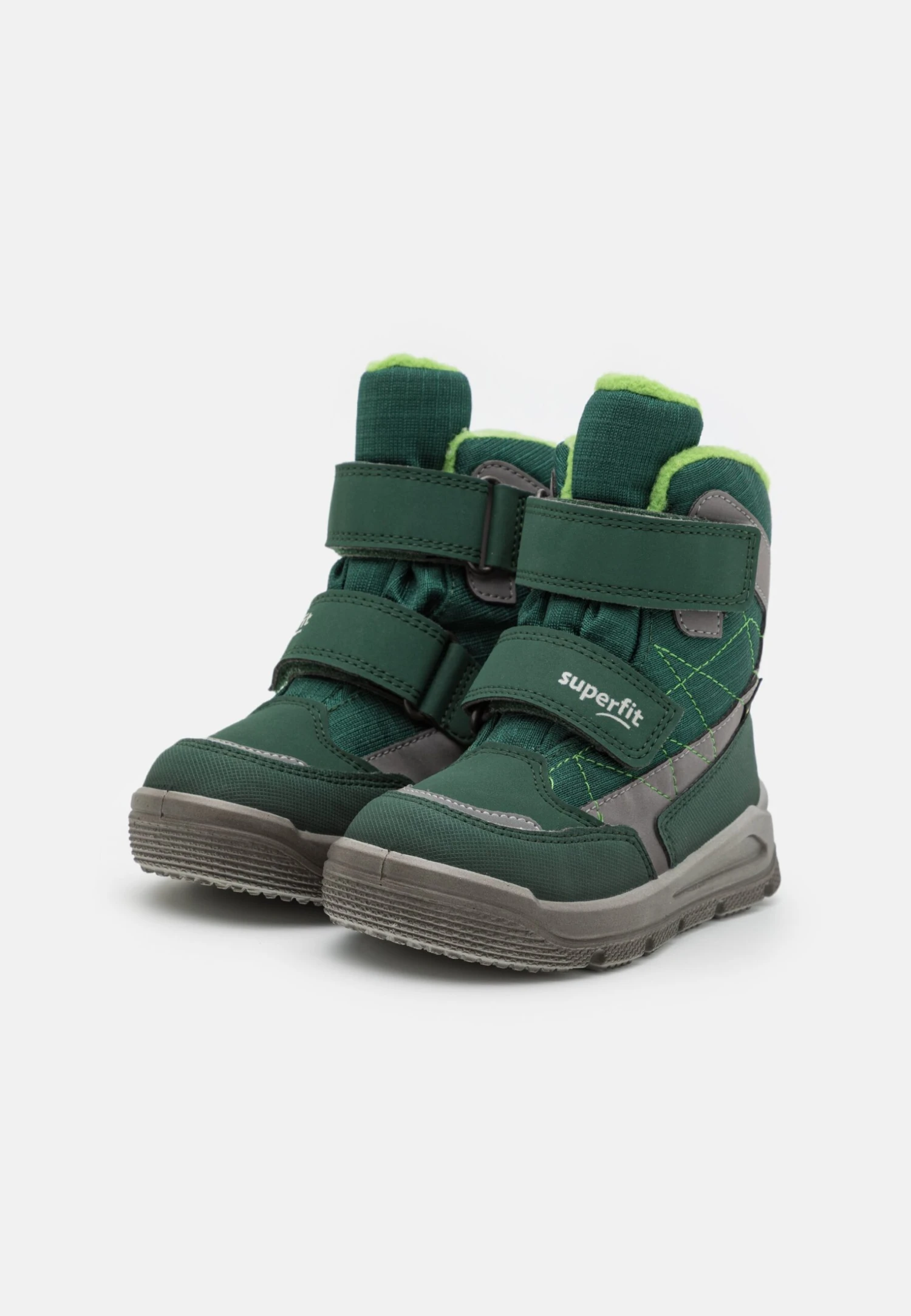 Superfit Mars - Snowboots- Grün/Hellgrau 4 Superfit Mars - Snowboots- Grün/Hellgrau - Afbeelding 2