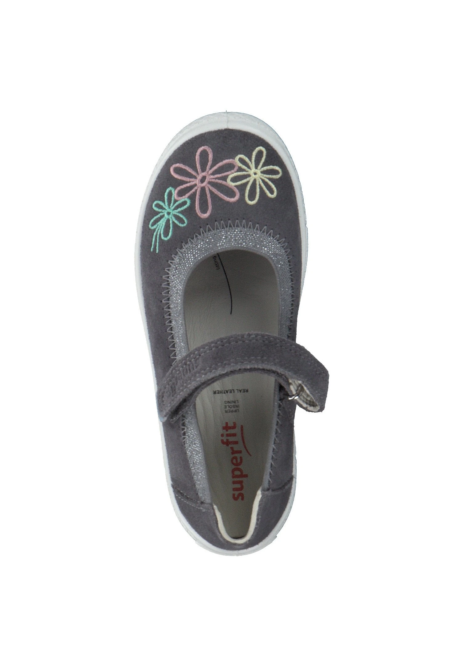 Superfit Ballerina'S Met Enkelbandjes - Hellgrau 5 Superfit Ballerina'S Met Enkelbandjes - Hellgrau - Afbeelding 3