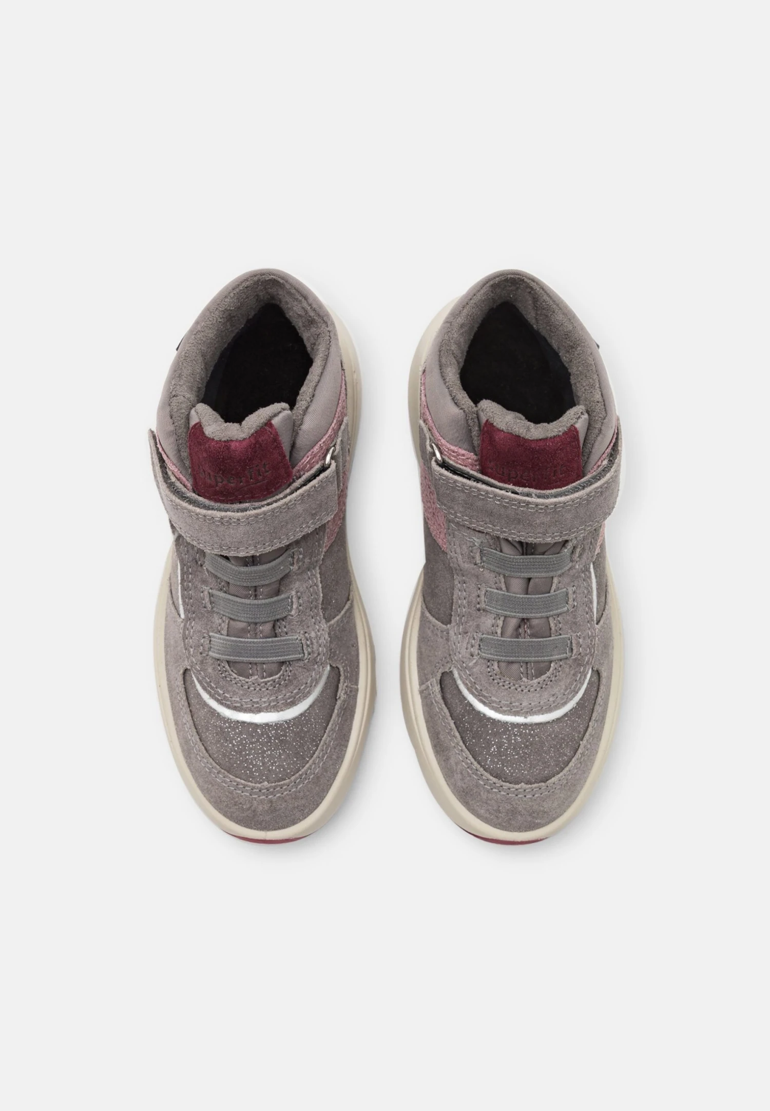 Superfit Melody - Sneakers Hoog - Grau/Rot 6 Superfit Melody - Sneakers Hoog - Grau/Rot - Afbeelding 4