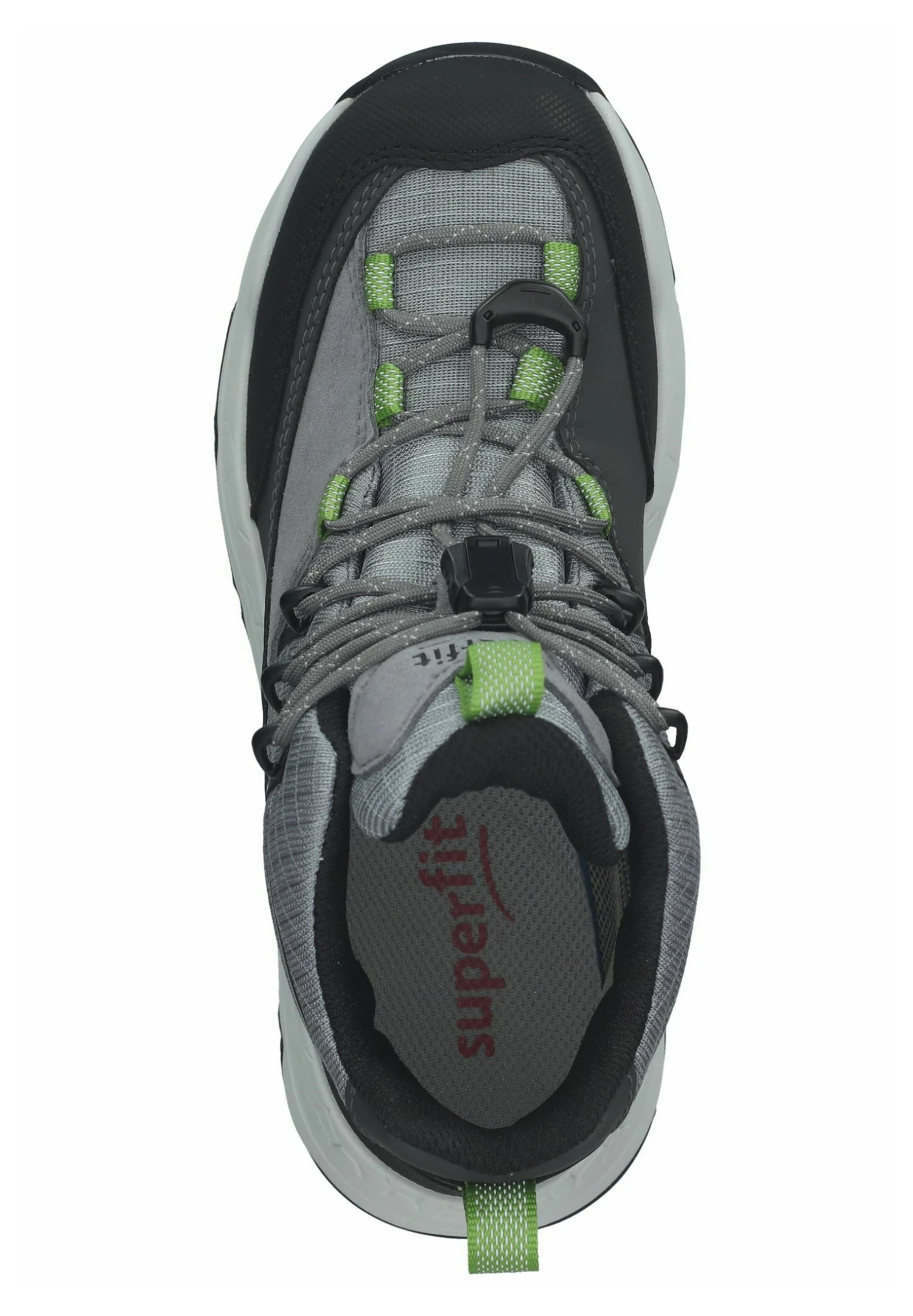 Superfit Free Ride - Veterboots - Grau Grün 5 Superfit Free Ride - Veterboots - Grau Grün - Afbeelding 3