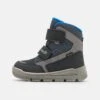 Superfit Mars - Snowboots- Grau/Blau -Superfit 8924d1178e984e0eb8e3da173eb6fa70