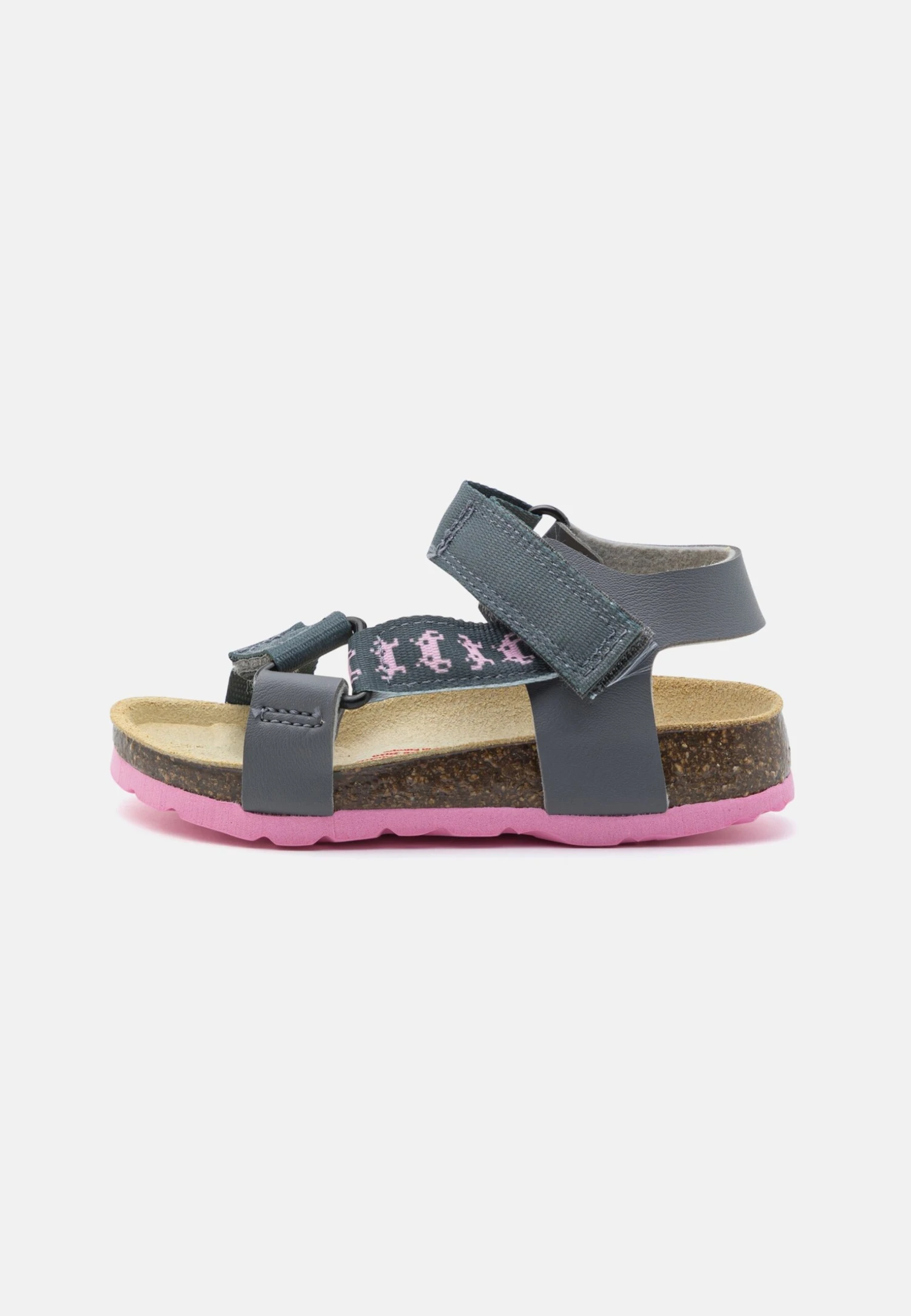 Superfit Fussbettpantoffel - Sandalen - Grau 3 Superfit Fussbettpantoffel - Sandalen - Grau