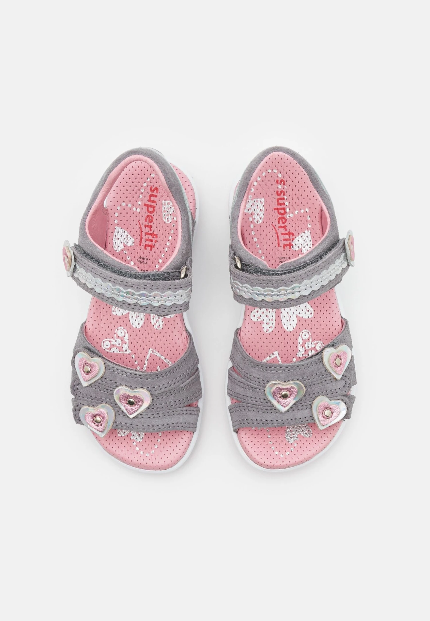 Superfit Emily - Sandalen - Hellgrau/Rosa 6 Superfit Emily - Sandalen - Hellgrau/Rosa - Afbeelding 4