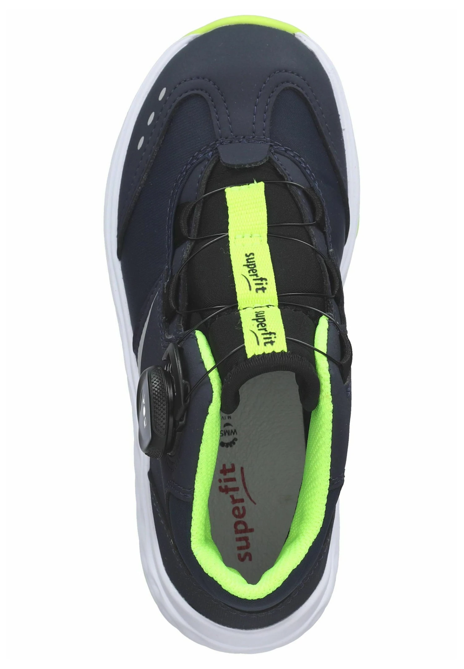 Superfit Sneakers Hoog - Blau/Gelb 4 Superfit Sneakers Hoog - Blau/Gelb - Afbeelding 2