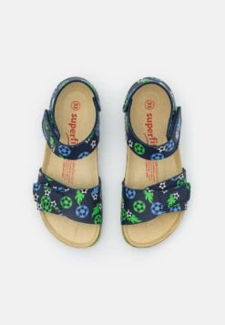 Superfit Fussbettpantoffel - Sandalen - Blau/Grün 11 Superfit Fussbettpantoffel - Sandalen - Blau/Grün -Superfit d4e459458e2449a491194a81cbf003be