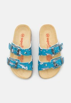 Superfit Fussbettpantoffel Unisex - Muiltjes - Blau/Mehrfarbig -Superfit df8df09ef6884e5a8cbb22954c9a2996