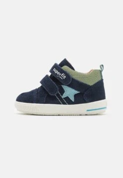 Superfit Moppy - Sneakers Hoog - Blau/Hellgrün
